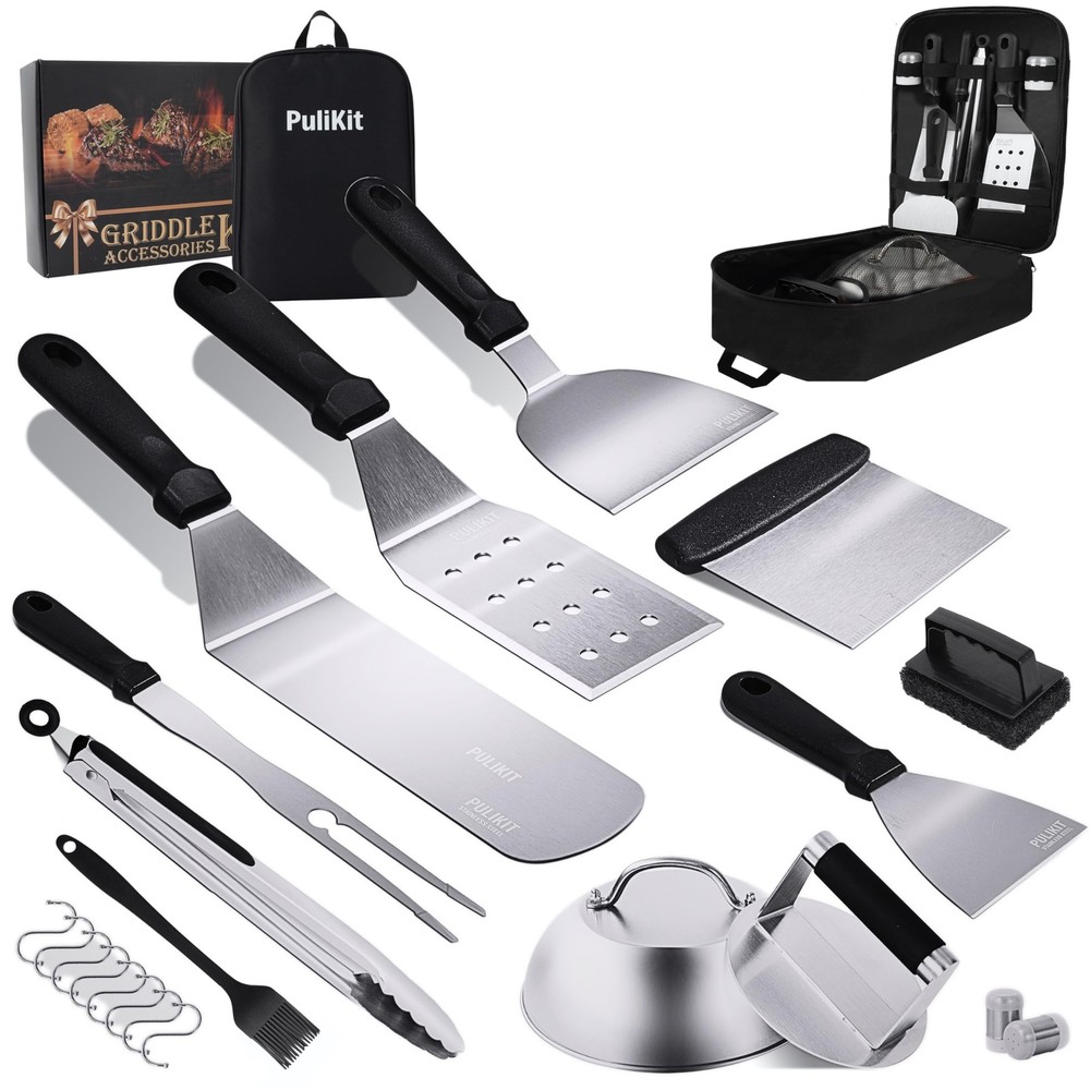 Stainless Steel Griddle Accessories Kit for Blackstone Flat Top Grill
