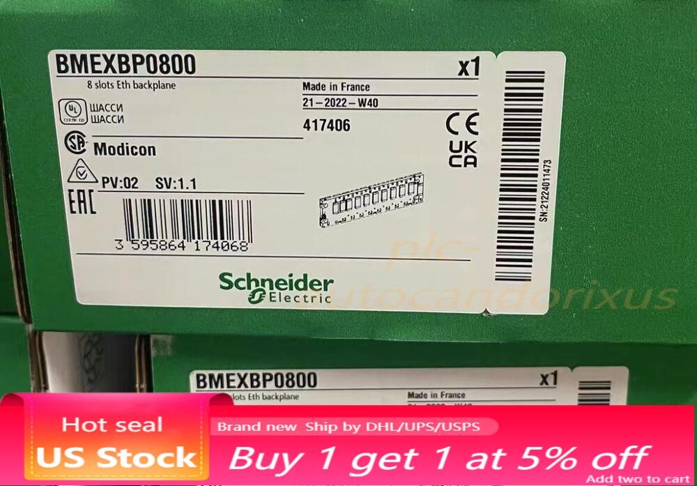 BMEXBP0800 Eth Backplane Module  In Box   US Free TAX