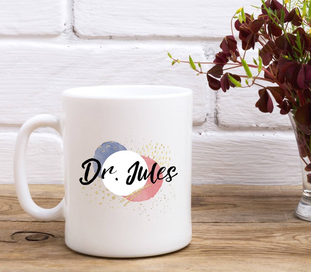 Personalised Dr Mug Phd Gift Phd Graduation Gift Medical School Graduation
