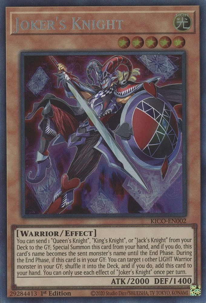 Joker's Knight (CR) KICO-EN002 King's Court 1st Edition