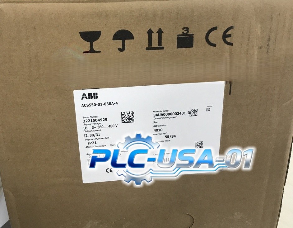 1PCS Brand New ABB ACS550-01-038A-4 Frequency Converter  Fast delivery