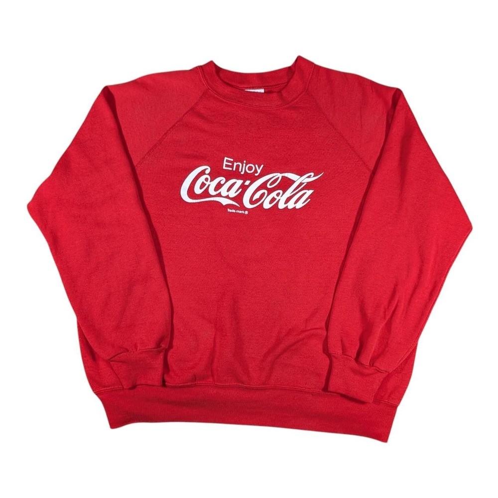 Vintage Coca-Cola Red Crewneck Sweatshirt Size XL 90s