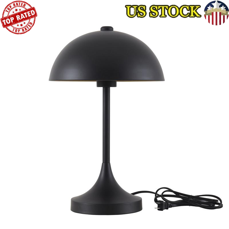 18 Inch Modern Dome Touch Desk Lamp Sleek Base Office Bedroom Lighting New