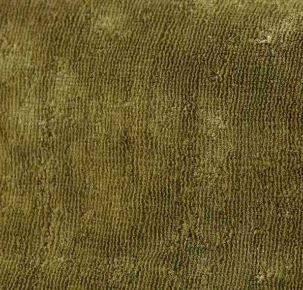 ZOFFANY CURTAIN FABRIC DESIGN  Curzon  Velvet 2.7 METRES SPANISH OLIVE VELVET