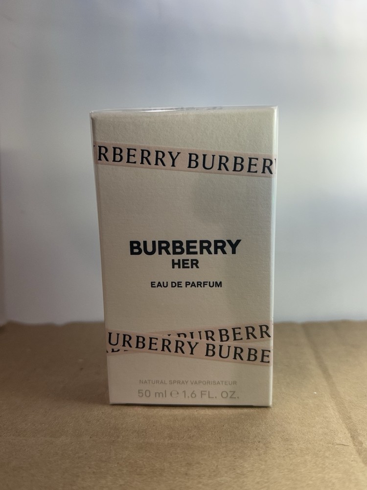 Burberry Her EDP Spray Perfume for Women 1.6 Oz/ 50 ml  Brand New Sealed