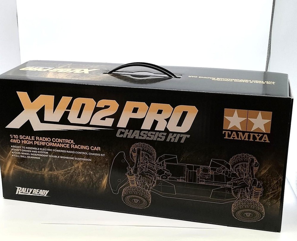 TAMIYA 1/10 XV-02PRO RC off-road rally car chassis kit