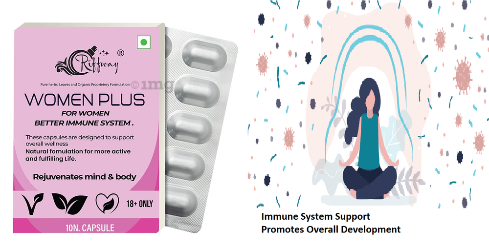 Ayurvedic Women Plus Capsule Supports immune system herbal nutrition 10c