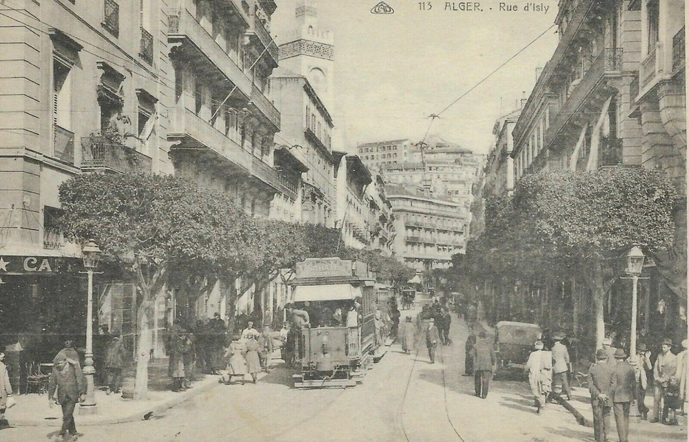 Postcard c1910s Rue d'lsly Algiers Algeria Lebanon [9]