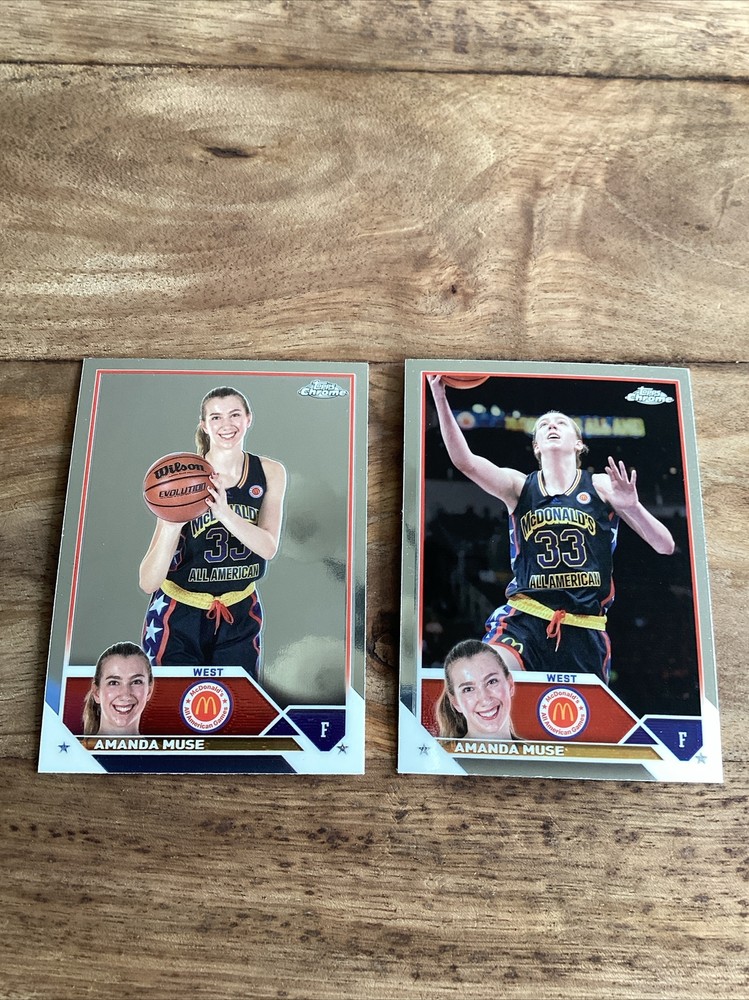2023 Topps Chrome McDonald's All American Amanda Muse #44 #92