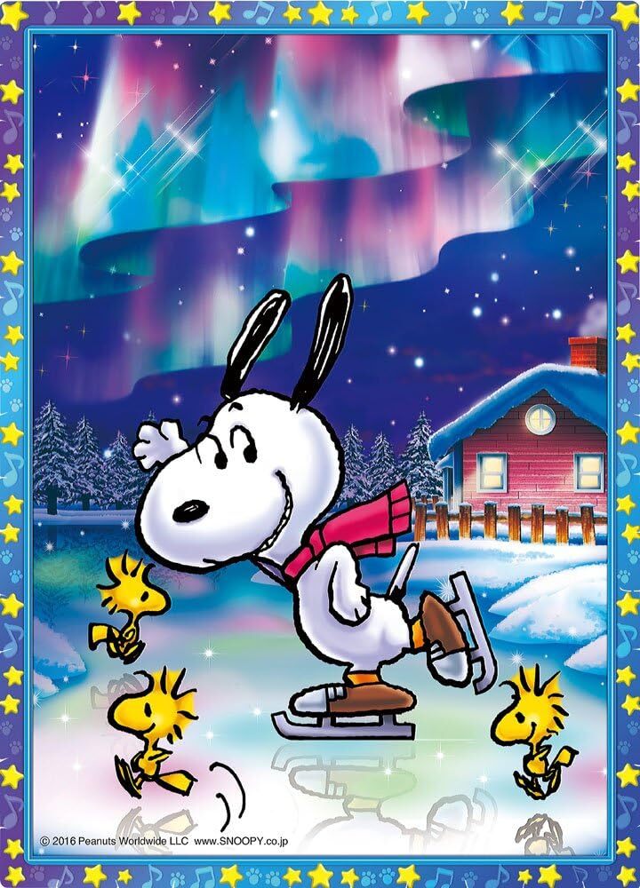 165-Piece Snoopy Aurora Crystal Jigsaw Puzzle for Adults & Kids