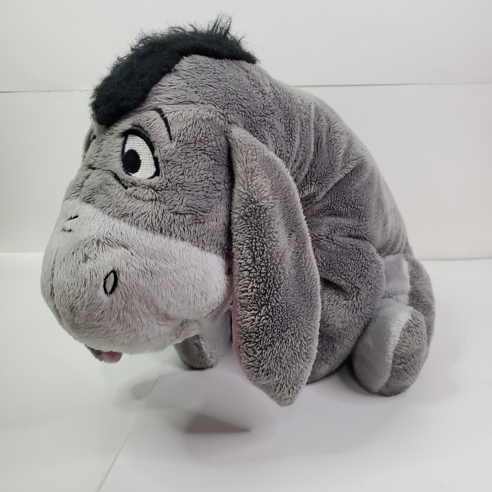 Winnie the Pooh-Disney Store Eeyore Detachable Tail Plush- 12”