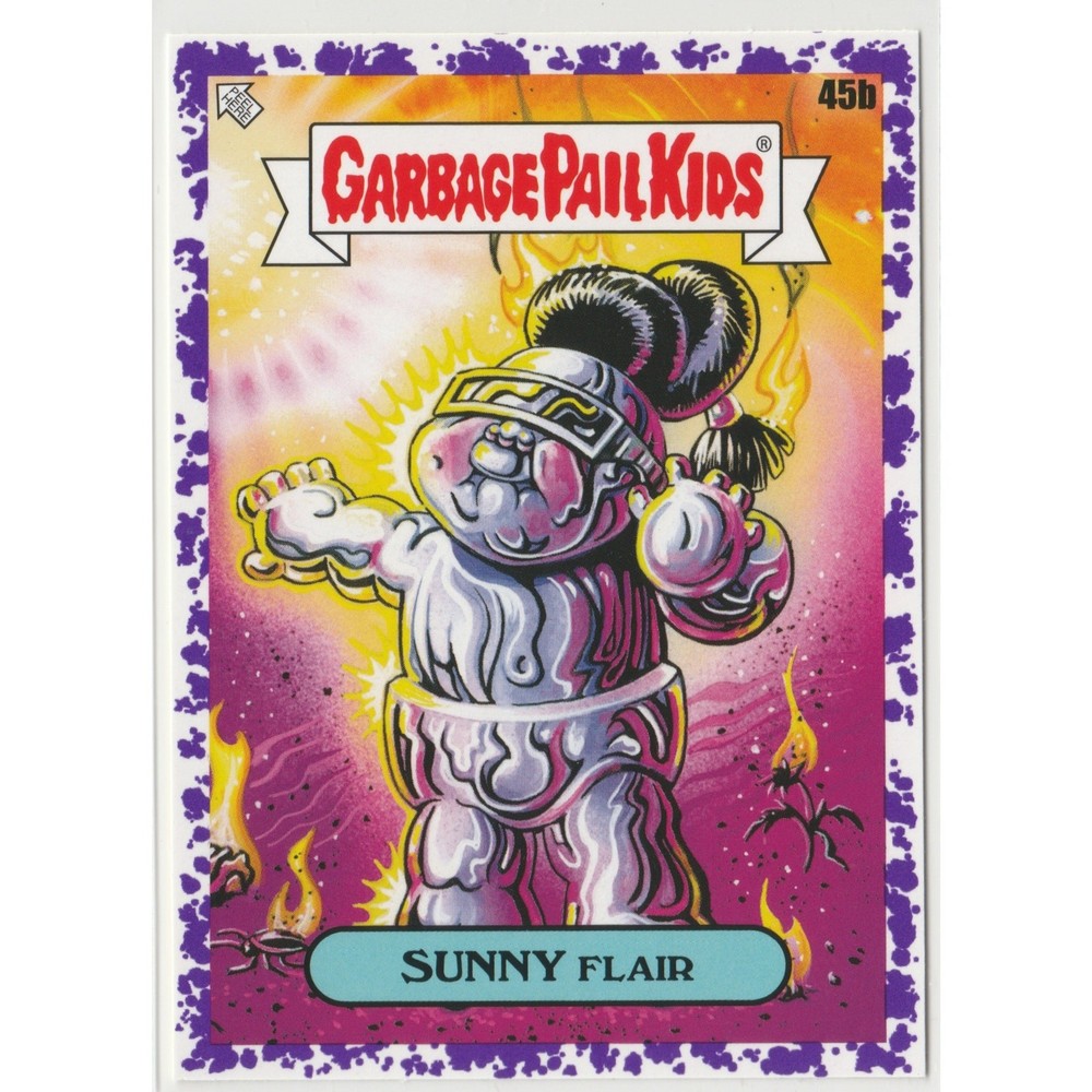 Sunny Flair #45b Purple GPK 35th Anniversary 2020 Series Card