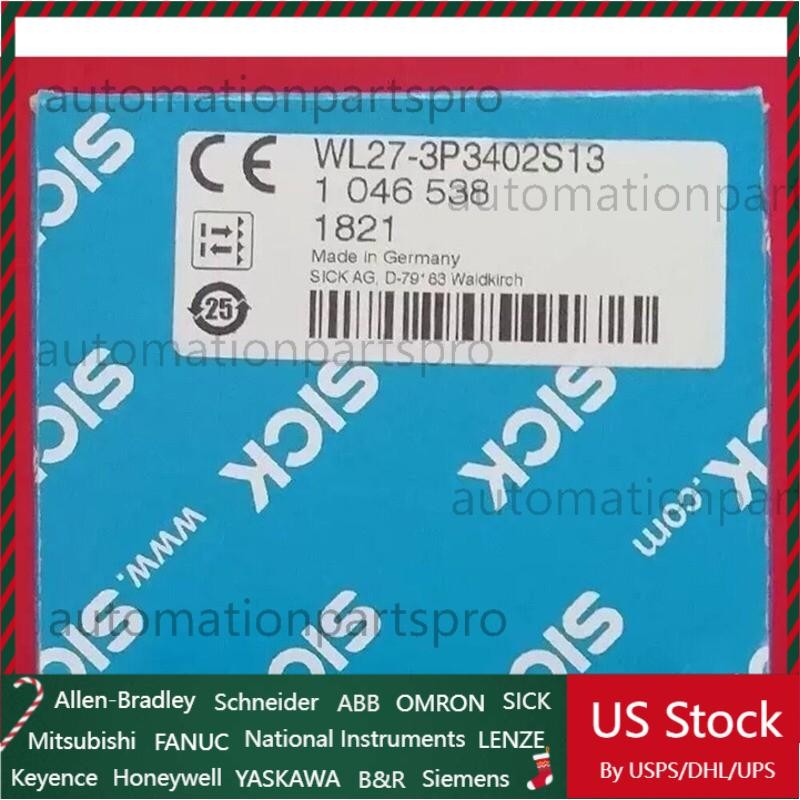 SICK WL27-3P3402S13 Photoelectric Switch New One WL273P3402