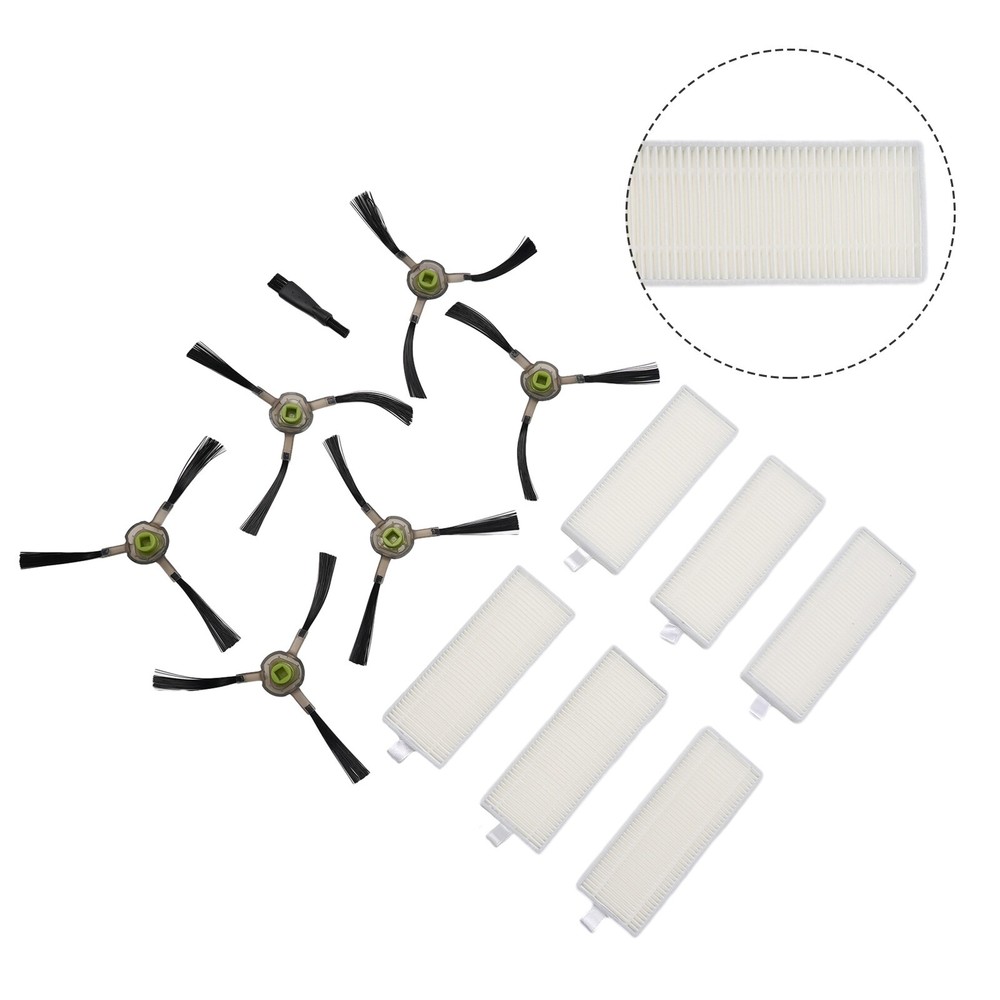 Lefant M210 M210S Robot Vacuum Replacement Side Brush and Filter Set