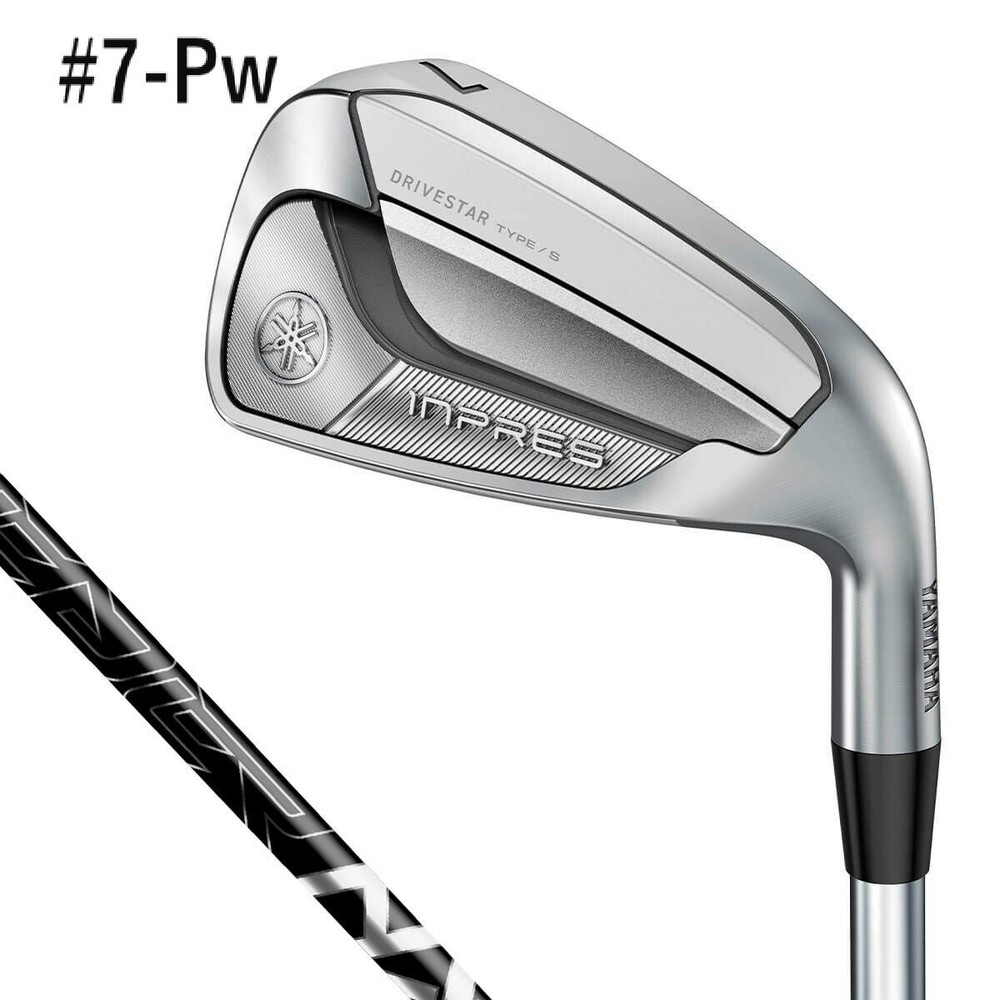 Yamaha Inpres Drivestar Type S Irons 7-PW 4pc Speeder NX M-425i Regular Flex Golf Set