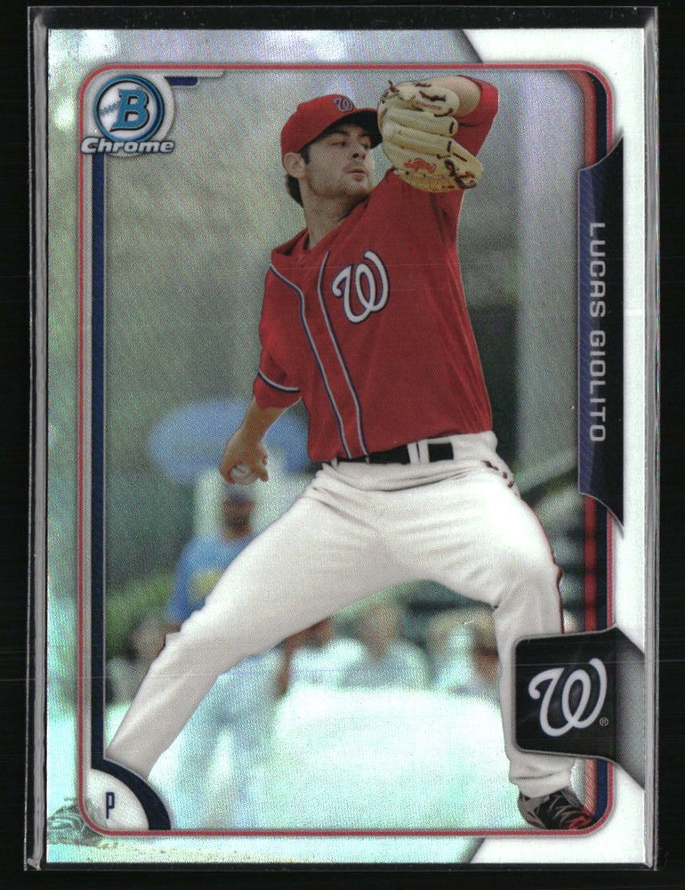 Lucas Giolito 2015 Bowman Chrome #39  Baseball Card
