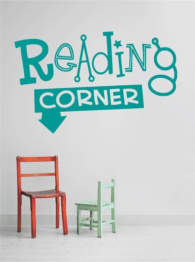 OMG 431-23 As Seen Decor Item Reading Corner Quote Home Living Room Bedroom D...