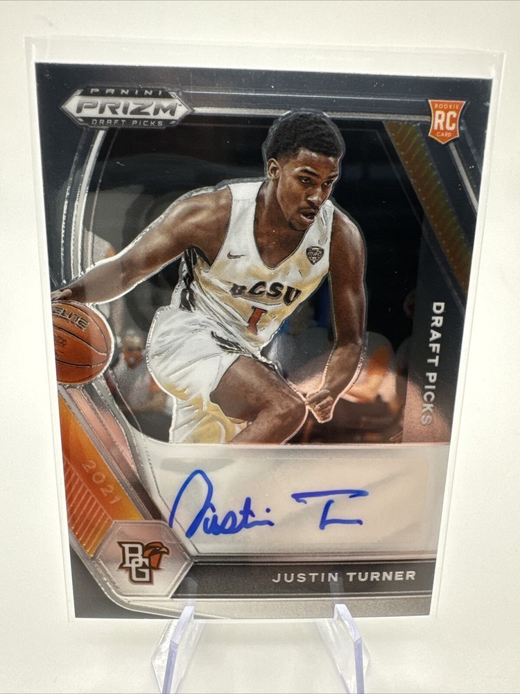 2021-22 Panini Prizm Draft Picks - Draft Picks Autographs #DP-JTU Justin Turner