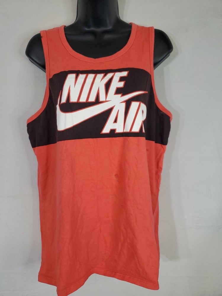 Nike Air Tank Top Men's Size Medium The Nike Tee Vintage (Read) Y2K