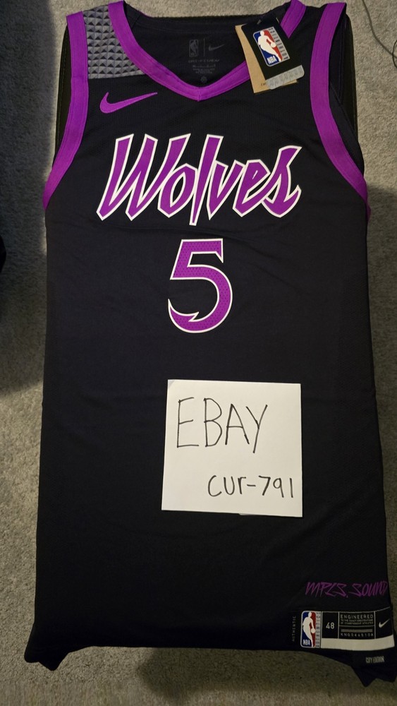 Anthony Edwards Minnesota Timberwolves Nike 25/26 City Jersey 48 L AUTHENTIC