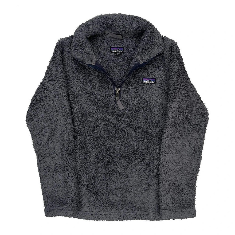 Age 7-8 Patagonia Fleece - Small Gray Polyester
