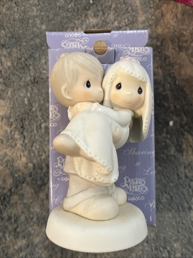 Precious Moments Bless You Two Collectible Figurine for Couples