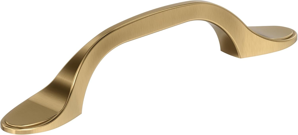 Champagne Bronze 3-Inch Cabinet Pull with 76mm Center-to-Center Design