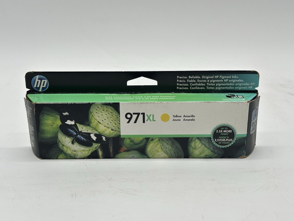HP 971XL Yellow High Yield Original Ink Cartridge (CN628AM)