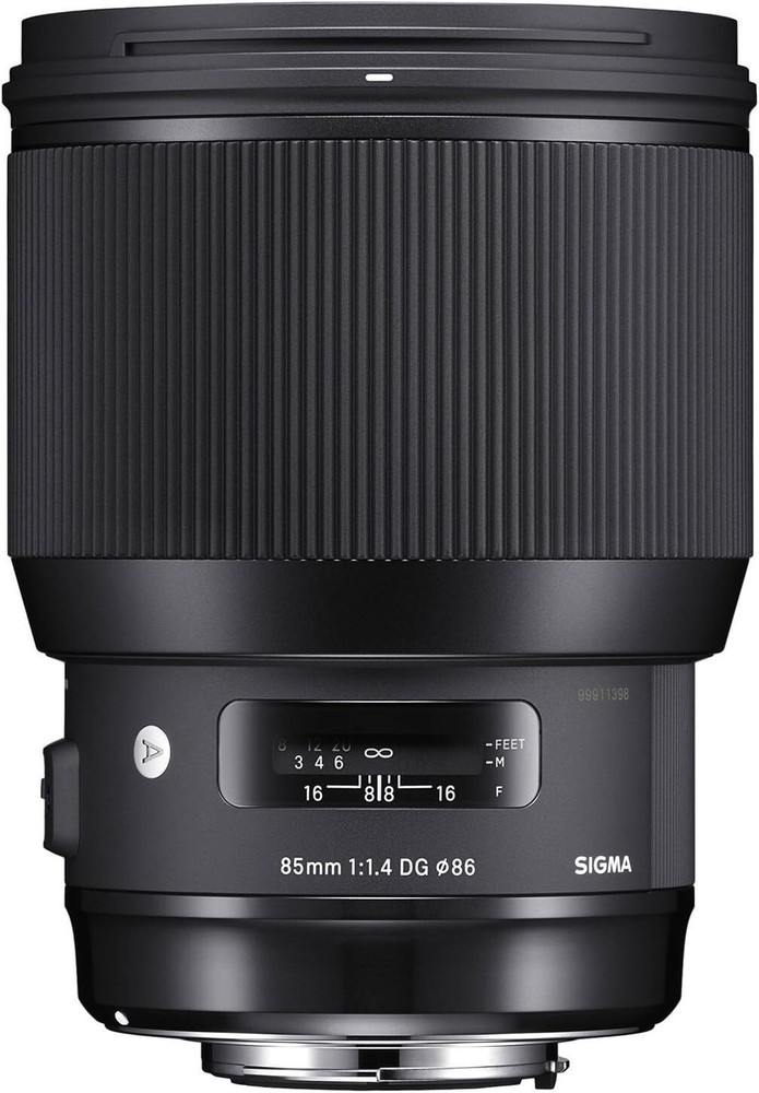 Sigma 85mm F1.4 DG HSM Art Lens for Canon EF - Fast Telephoto Prime