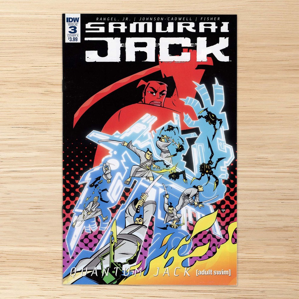 Samurai Jack Quantum Jack #3 2017 IDW Comics Adult Swim Cartoon Network Series