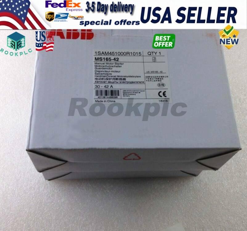 New One ABB MS165-42 Protection Circuit Breaker