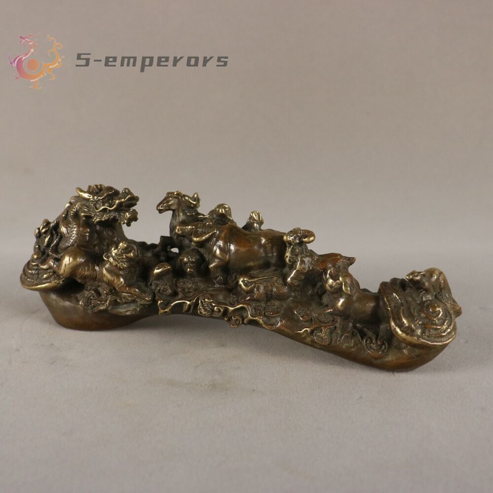 Chinese Antique Twelve Zodiac Zodiac Signs: Ruyi