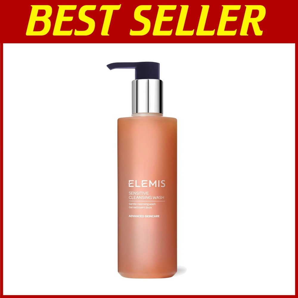 Sensitive Cleansing Wash - Gentle Purifying Face Cleanser for Delicate Skin