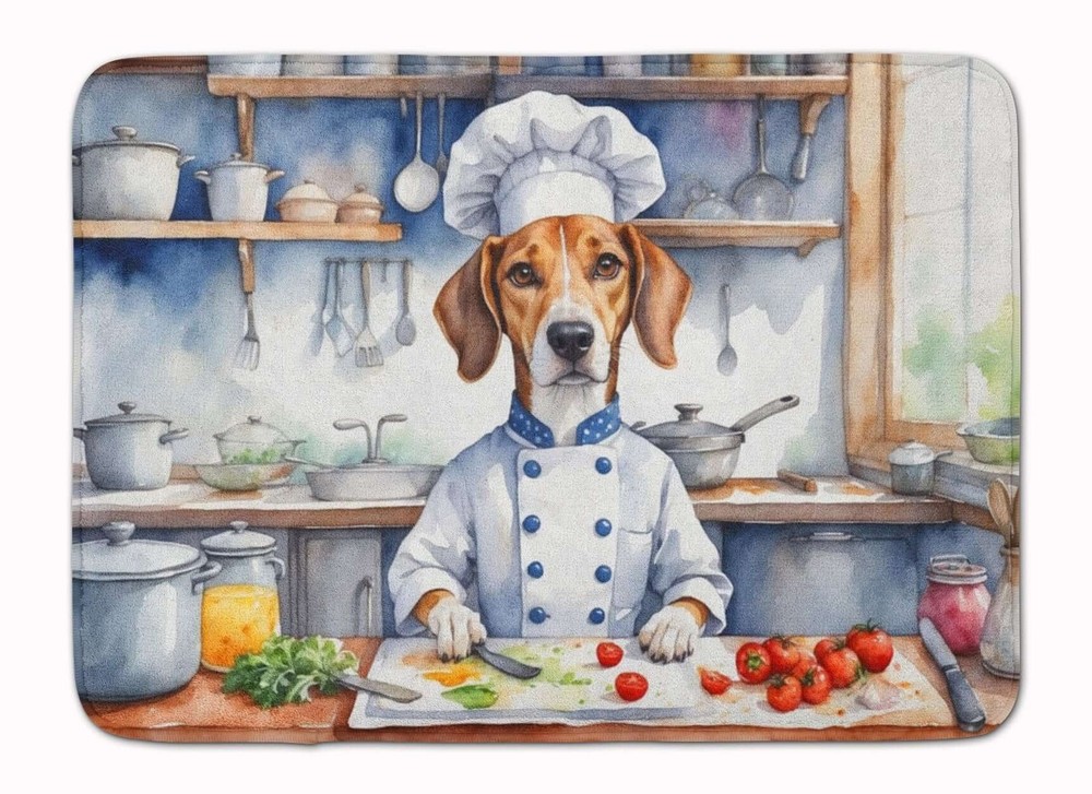American Foxhound The Chef Memory Foam Kitchen Mat Machine Washable