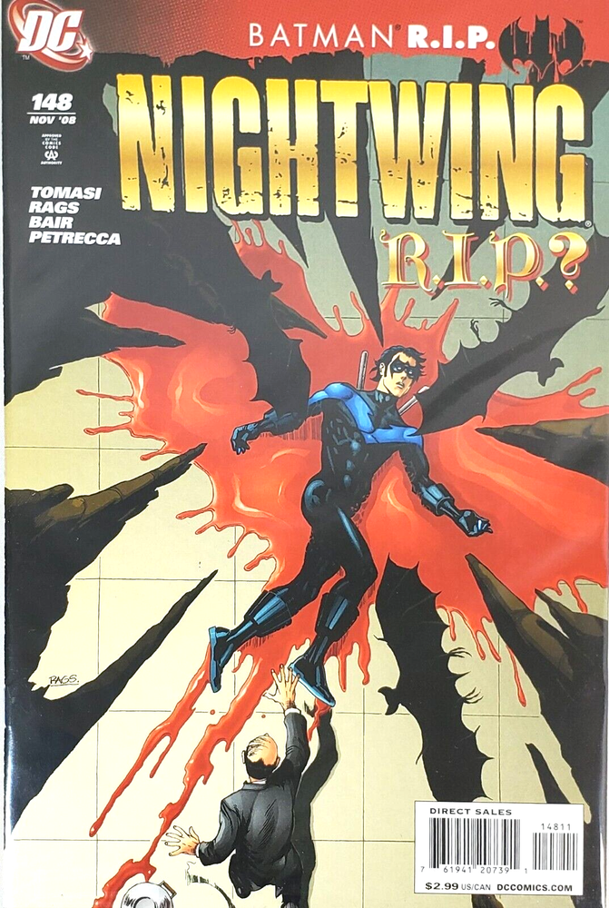 Nightwing #148 (DC Comics November 2008)