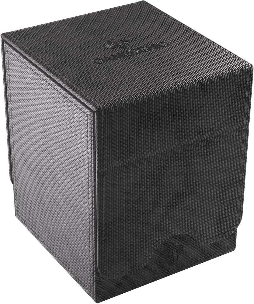 Gamegenic Squire Plus XL MTG Deck Box | Black 100 CT | Durable & Sturdy Card Dec