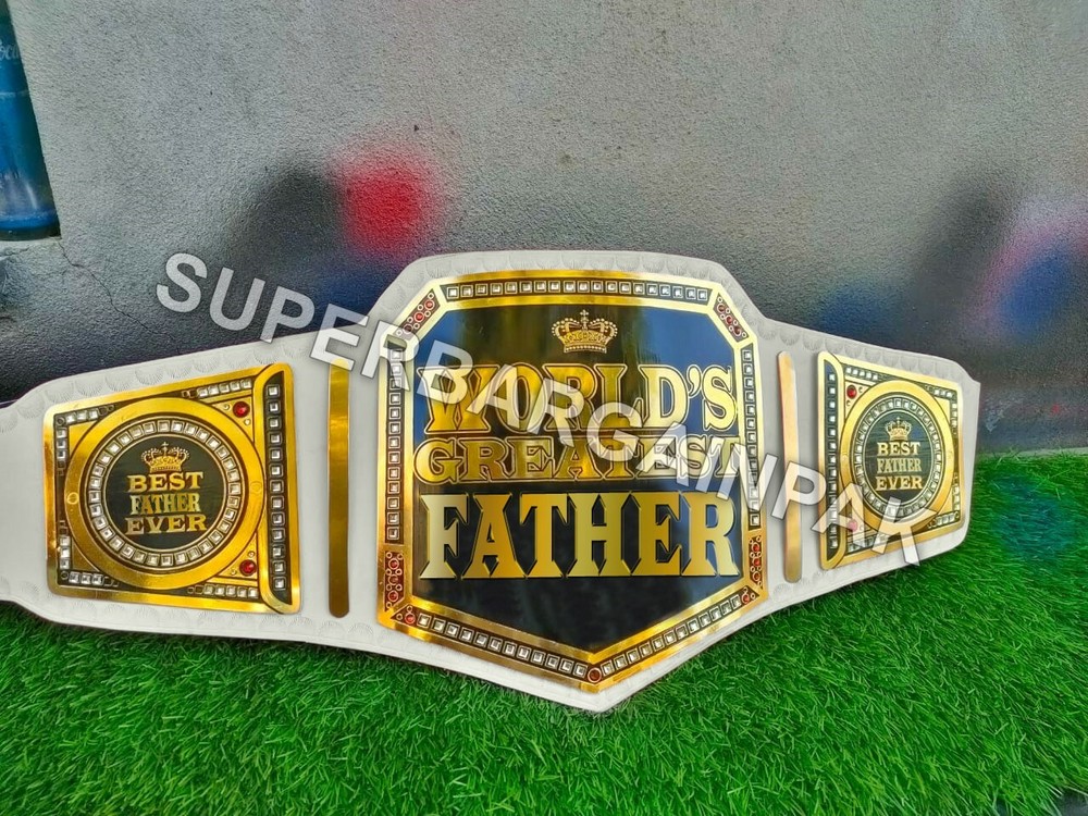 WORLD GREATEST Father/Dad Wresting Championship belt Gift For Dad/Father day
