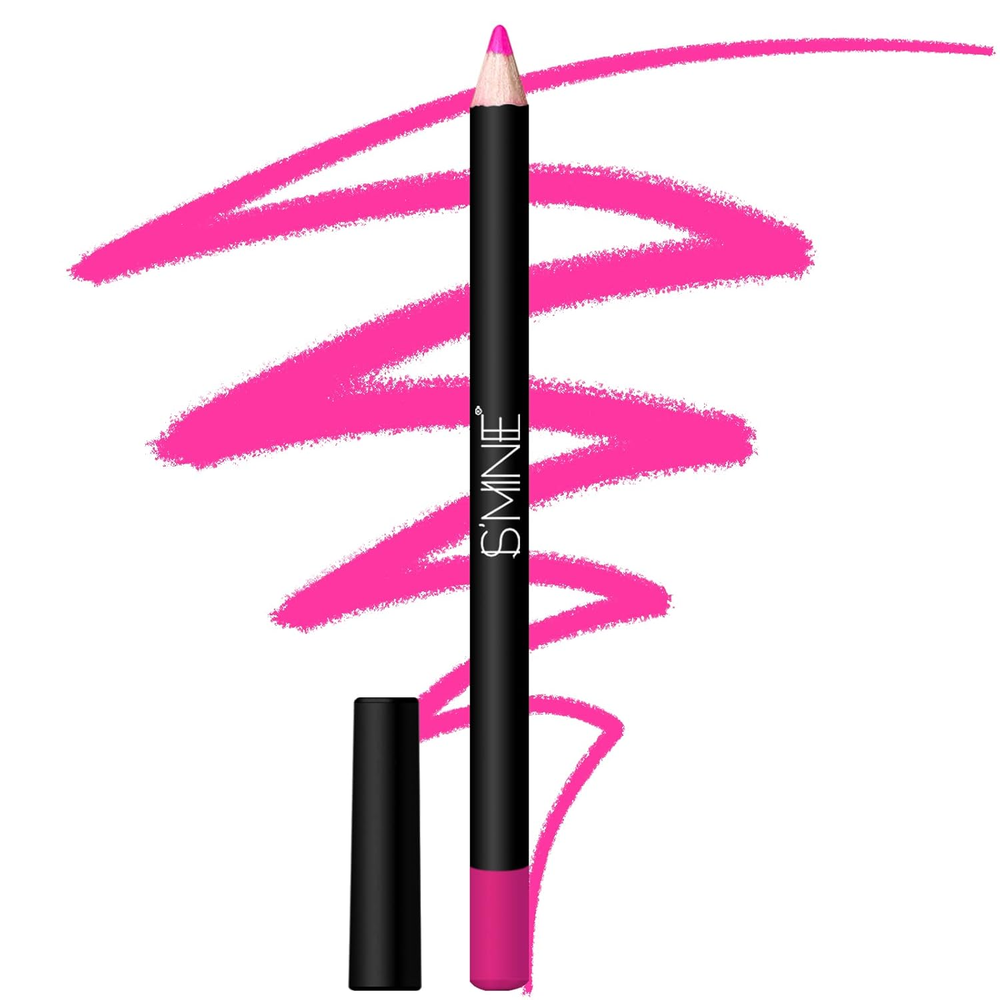 ISMINE Matte Pink Lip Liner Waterproof Long-Lasting Professional Pencil