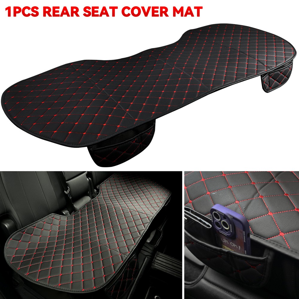 Rear Back Universal Car Auto Seat Cover Protector Mat Chair Cushion Pad 4 Season
