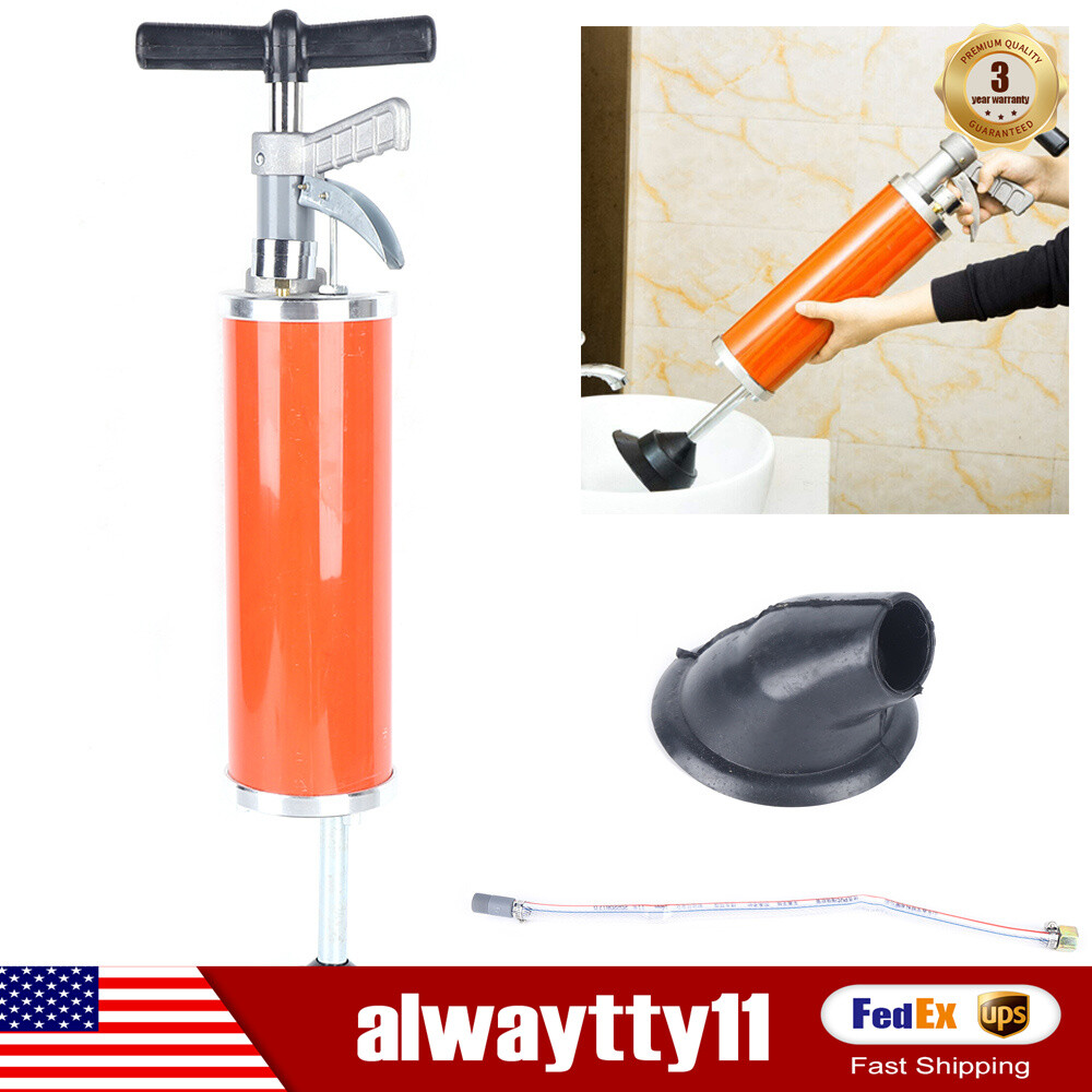 General Pipe Cleaners Clean Water Ram Drain Cleaning Tool w/ 4