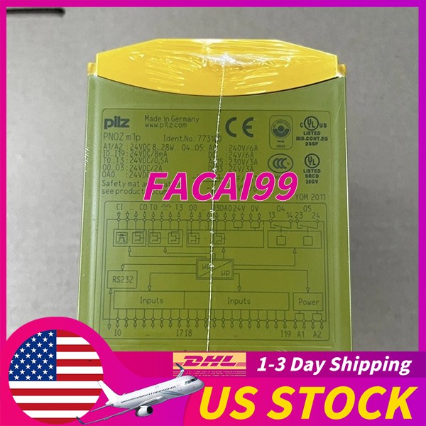 New Original PILZ 773100 PNOZ M1P Safety Relay Module Free Ship pilz 773100