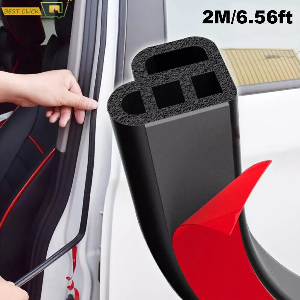 Car Door Trunk Edge Seal Strip Moulding Trim Rubber Weatherstrip Car Accessories
