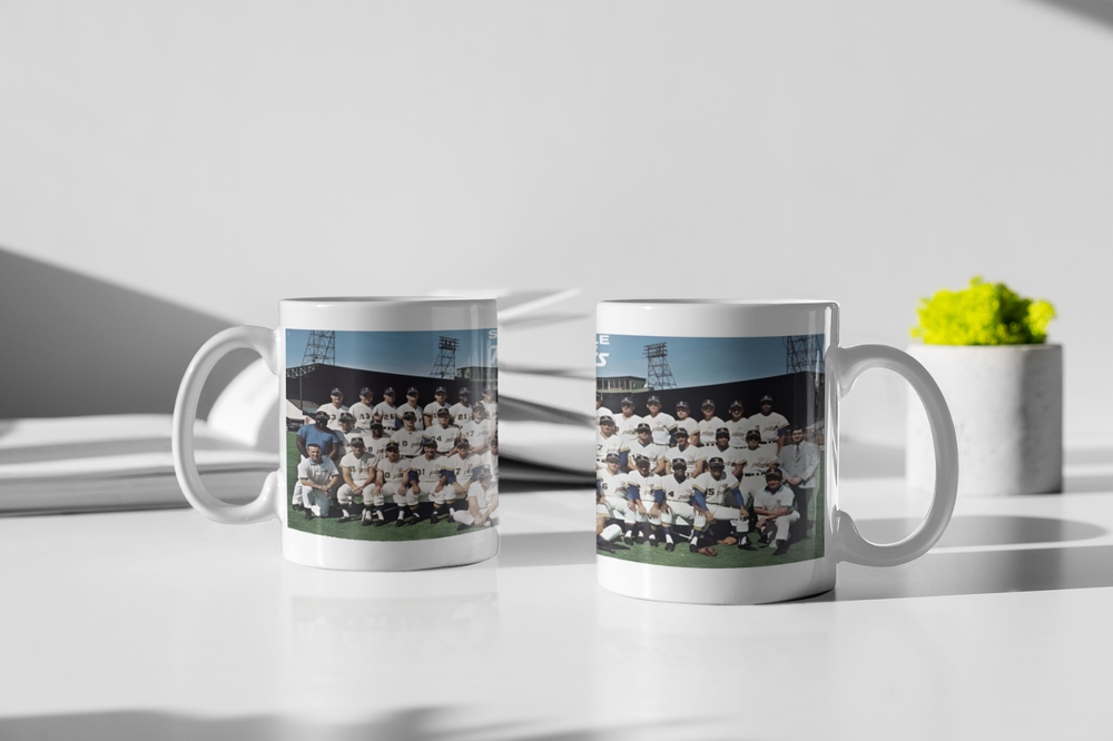 MLB 1969 Seattle Pilots Team Picture  Coffee Mug Cup New