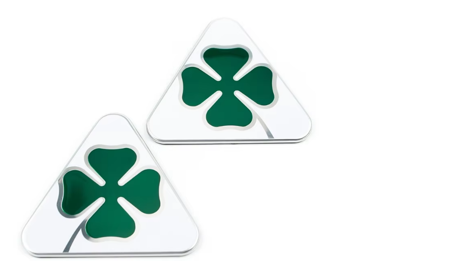2 X Fender Decorative Sticker Quadrifoglio For Alfa Romeo Giulia Stelvio SILVER