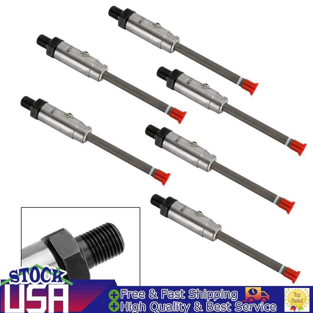 6Pcs 8N7005 For Cat Caterpillar Fuel Injector Pencil Nozzle 3304 3306 Engine