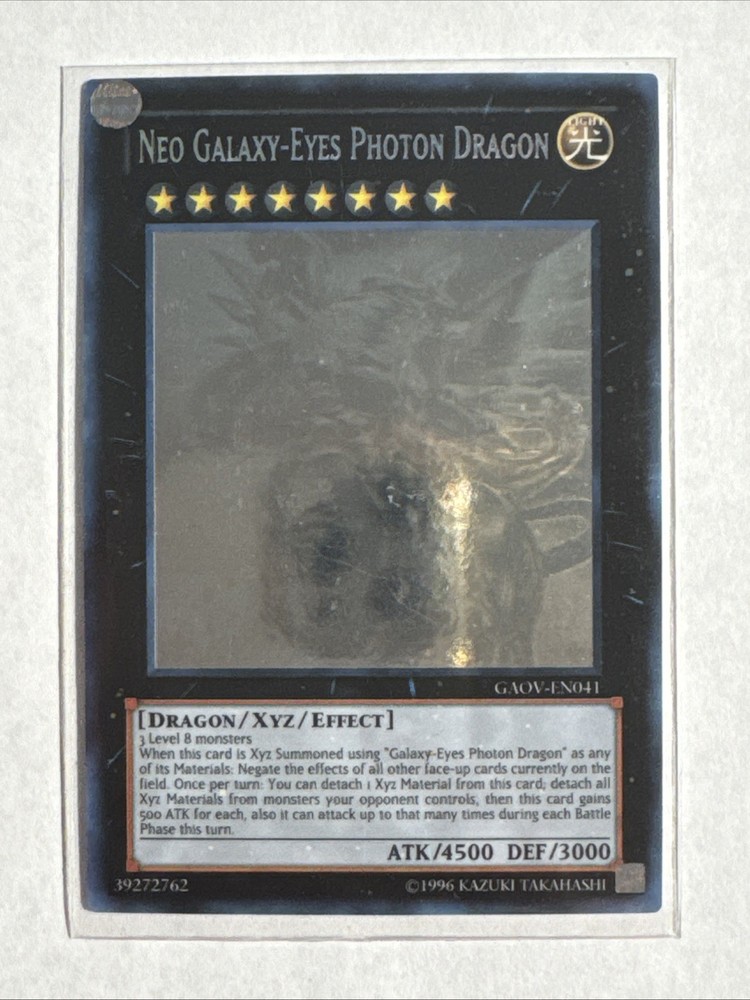 Neo Galaxy-Eyes Photon Dragon Ghost Rare GAOV-EN041 NM YuGiOh