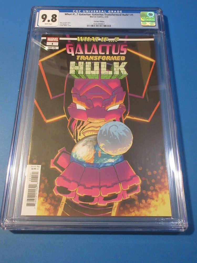 Frank Miller What If Galactus Transformed Hulk #1 CGC 9.8 NM/M Gem Variant