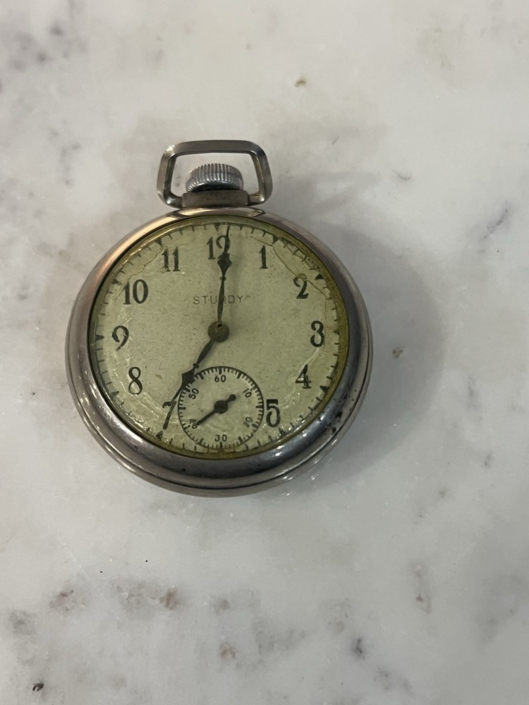 1957 E. Ingraham Pocket Watch. STURDY Model