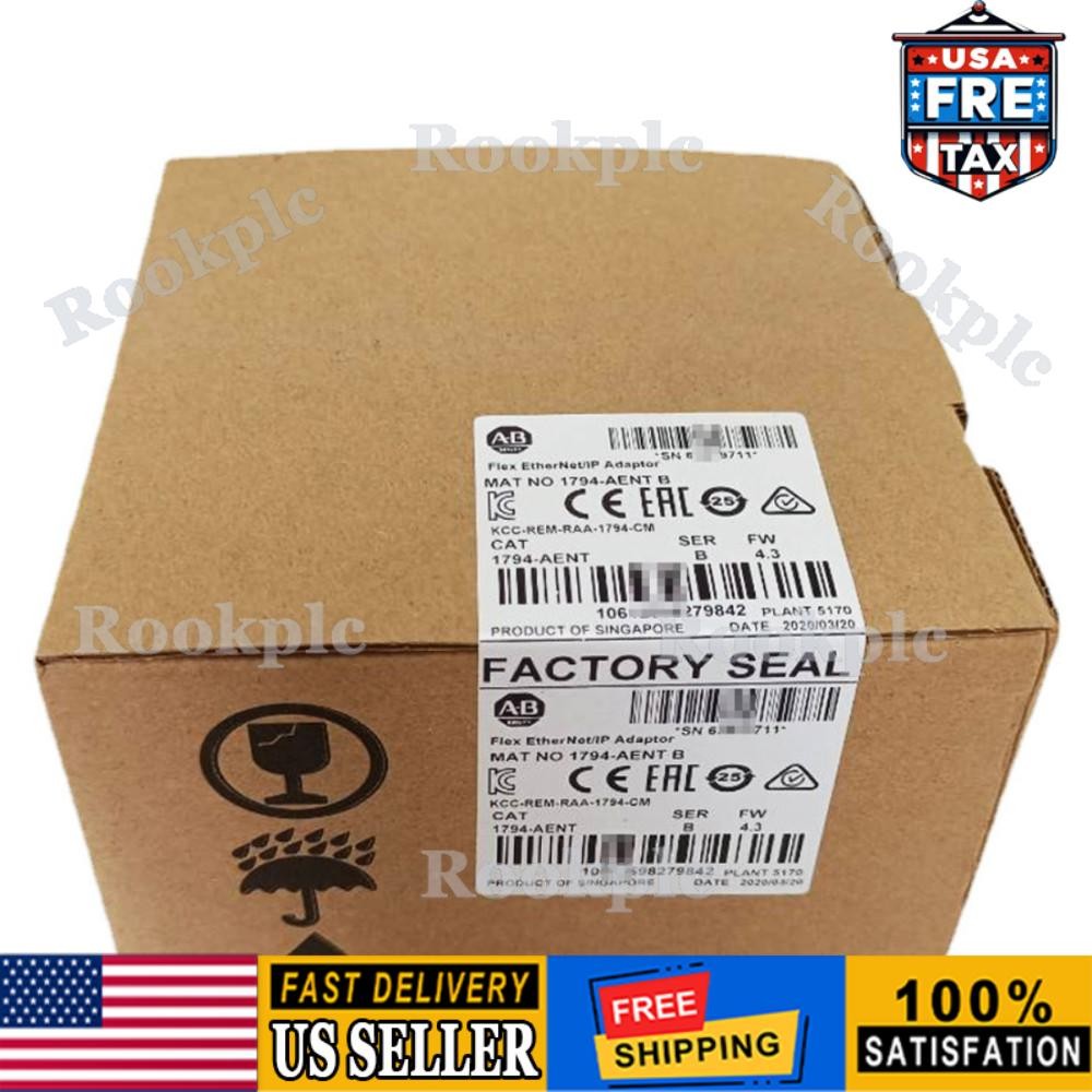 1PCS NEW Sealed Allen Bradley AB 1794-AENT /B Flex I/O EtherNet/IP Adaptor