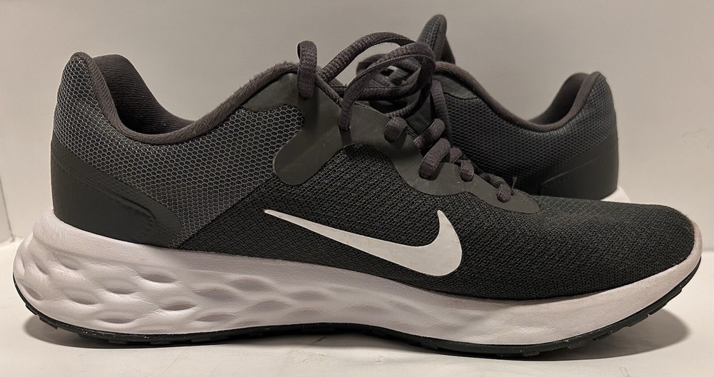 Nike Revolution 6 Mens Size 9.5 Iron Gray Next Nature Running Shoes DC3728-004